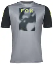 Fox Racing Ranger Race Taunt Mens SS MTB Mountain Bike Jersey Steel Gray