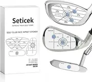 Seticek Golf Impact Tape Labels ｜Self-Teaching Sweet Spot and Consistency Analysis ｜ Improve Golf Swing Accuracy and Distance ｜Choose Between 150 Pc and 300 Pc