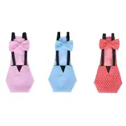 Chicken Diapers Bantam Hens - Reusable 3 Pcs with Bow Ties Poultry Nappies9330