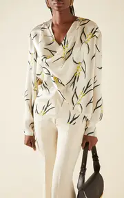 [Del Core] Draped Georgette Top