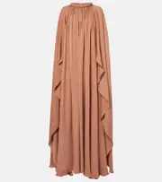 [Elie Saab] Elie Saab Silk kaftan AU 12 beige