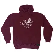 Ow Octopus Diver - Funny Novelty Hoodies Hoodie