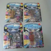 Star Trek The Next Generation Space the Final Frontier figures in packaging