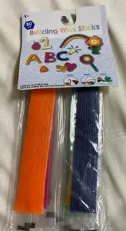 Building Wax Sticks Crafts Bendable 80 Wax sticks New Make A Picture
