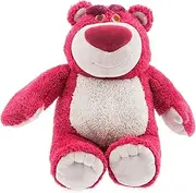 Disney Store Toy Story Lotso Cuddly Bear 34cm / 13" Soft Plush Toy with Embroidery and Strawberry Scented Soft Toy for All Ages