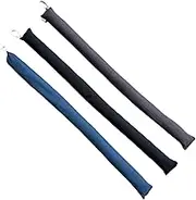 Draft Stopper Door Snake Sausage Heavy Duty Door Draught Wind Excluder… (Black)