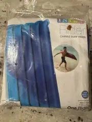 Intex Canvas Adult Surf Rider Inflatable Float Blue/Red 60”x29” NIP 2015 SEALED