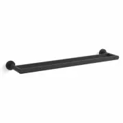 KOHLER Composed Double Towel Bar Wall 24 inches K-73144-BL Matte Black
