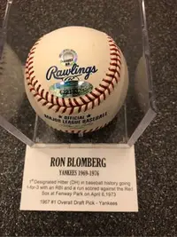 在飛比找Yahoo!奇摩拍賣優惠-Ron Blomberg MLB 美國職業棒球大聯盟歷史上的