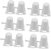 CHILDWEET 12pcs Mini Clockwork Robot Replacement Movements for DIY Crafts Wind Up Mechanism for Creative Projects and Fun Activities