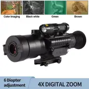 Hunting WIFI Infrared Night Vision Sight Scope CMOS Optics Monocular Picatinny