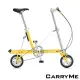 【CarryMe】SD 8吋充氣胎版單速鋁合金折疊車-檸檬黃(通勤小可愛 生日禮物 熟齡單車)