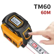 Electronic Distance Meter Tape Measure Stainless Laser Measurement Roulette 3in1