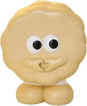 Toy Figurine - Versatile Functional Novelty Pot, Cute Coin Container | Cookie Dough Sculpture Cash Keeper for Boys Girls Study Room Counter, Small Penny Organizer Collector Jar Decorative Savings Box