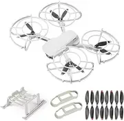 Mini 2 360° Propeller Guard+16Pcs Propellers Blades Props+Propellers Holder+Landing Gear Leg Extensions for DJI Mini 2/Mini 2 SE/Mini 4K/Mini SE Accessories