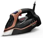 Rowenta Steam Force Pro Stainless Steel Soleplate Iron for 1850-Watts, Copper