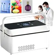 Car Refrigerator Portable Mini Insulin Refrigerated Box, 2-8°C Medical Refrigerator, Refrigerator and Drug Reefer for Travel Or Car Medicine Refrigerator