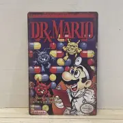 Dr Mario Nintendo Metal Poster Arcade Game Room Wall Decor Gameboy Nes