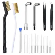 Complete 26-Piece 3D Printer Nozzle Wrench Maintenance Kit: Includes 20 Clean...