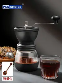 在飛比找松果購物優惠-復古手搖磨豆機手動咖啡機 摩卡壺器具 小型家用咖啡器具 (7