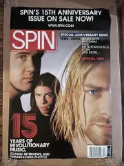 nirvana vintage poster spin magazine cover art anniversary edition music