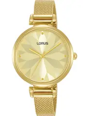 Lorus RG208TX9 Gold Stainless Steel Womens Watch
