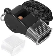 Sports Whistle | Whistle with Lanyard for Kids | Loud Clear Sound Lifeguard Safety Noisemaker Lanyard Included for Football Referee Official