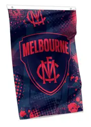 Melbourne Demons AFL WALL Flag Banner