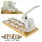 Watch Crystal Case Opener Closer Press Fittings Repair Watchmaker Tool 20221