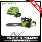 Greenworks 40V 4.0Ah 400MM Chainsaw Kit 20077AU-Kit-4