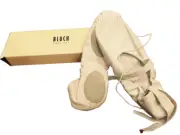 Bloch SO203L Prolite White Leather Hybrid Ballet Shoes 2B, New (Runs large)
