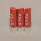 Nivea Peach Tinted Lip Care, .17oz each Lot of 3