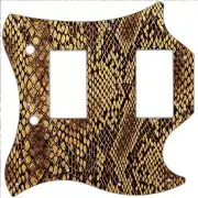 SG Standard Pickguard Custom Gibson Graphical Guitar Pick Guard Snakeskin 1