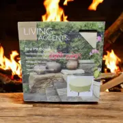 Living Accents Fire Pit Cover 29" Dia X 31 " H Heavyweight PVC Coated Polyester