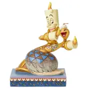 DISNEY TRADITIONS ROMANCE BY CANDLELIGHT LUMIERE AND FEATHER DUSTER