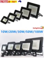 LED Flood Light with Motion Sensor Outdoor Garden Waterproof 10 20W 30W 50W 100W