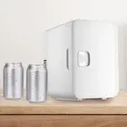 6 Liters Mini Skincare Fridge Portable USB Refrigerator 10x9.4x7inch Small