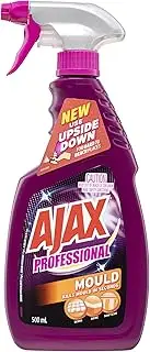 Ajax Professional Mould Remover Cleaner, 500mL, Trigger Surface Spray, Low Fumes