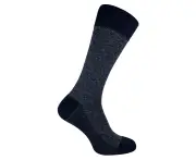 SOCK SNOB - Mens Patterned Design Formal Bamboo Dress Socks - Style 03