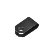 Cable Clips 3.3mm U-clamp U Type Wire Fastener for Home Black 100Pcs