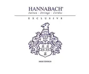 Hannabach Classical Exclusive Series Set - Black (Medium)