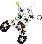 Prone B Bed Pillows Black and White for Babies High Contrast Educational Tummy Time Pp Cotton Colorful