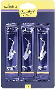 Vandoren Reeds Alto Sax 1.5 Traditional (3 Pack)