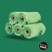 90 Compostable, Eco- Friendly DOG Poop Bags