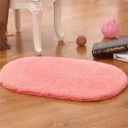 40*60cm Outdoor Faux Lambswool Floor Mat Rug Carpet Washable Bath Indoor Bedroom