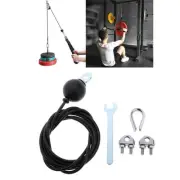 Steel Wire Cable Fitness Gym Equipment Pulley LAT Pulldown