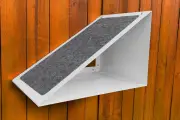 Skywalks Cat Scratcher & Ramp - White