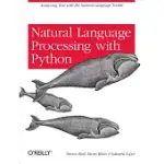 NATURAL LANGUAGE PROCESSING WITH PYTHON