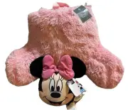 Disney Minnie Mouse Buddy Pillow & Shaggy Bed Rest