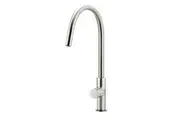 Meir Round Piccola Pull Out Kitchen Mixer Tap Brushed Nickel MK17PN-PVDBN